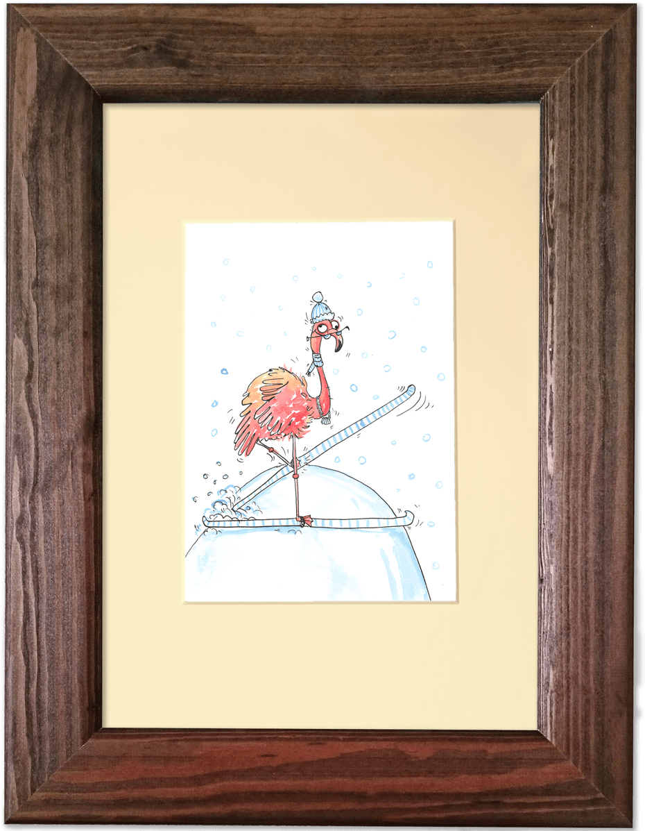 Flamingo Goes On Holiday - Stilts Giraffe (1200x1200), Png Download