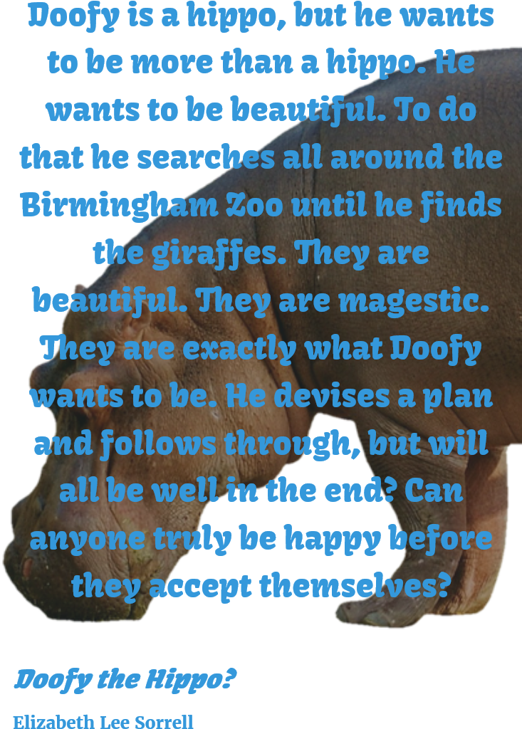 Doofy The Hippo - Poster (734x1100), Png Download