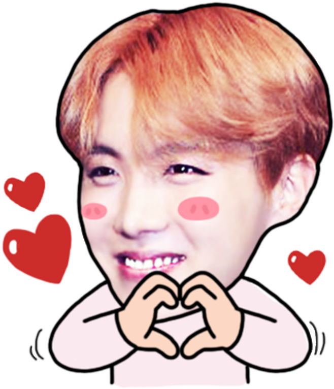 Bts Jhope Hope Hoseok - Drawing (658x766), Png Download