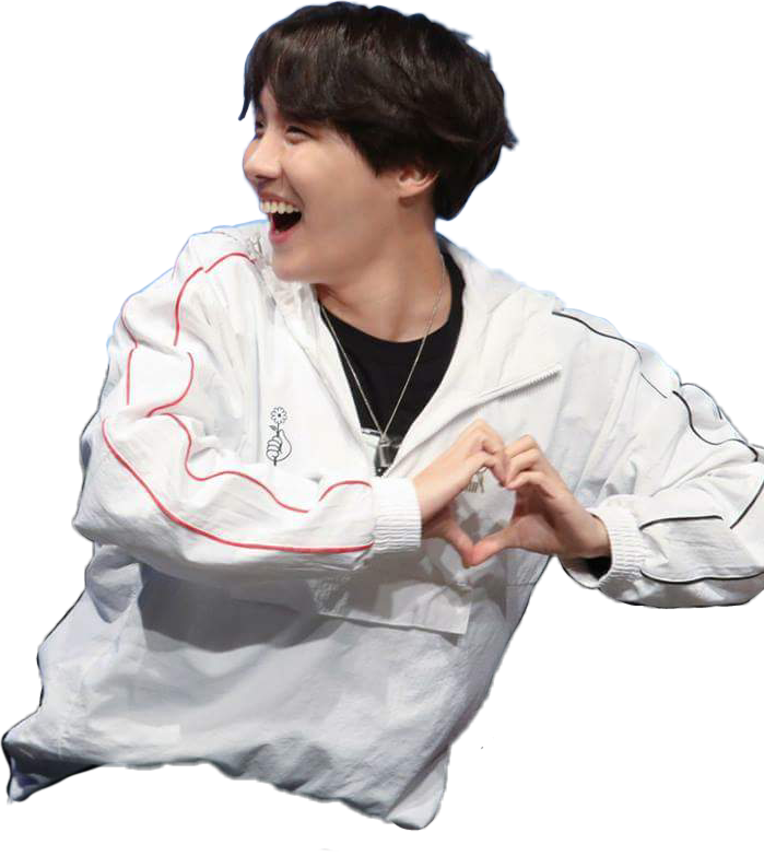 Jhope Hope Bts Cute Happy Kpop Btsjhope Jhopesticker - Bts 2018 Puma Fansign (699x783), Png Download