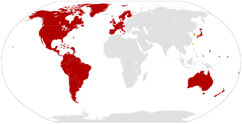 Netflix Just Announced A Major Expansion Of The - World Map (500x257), Png Download