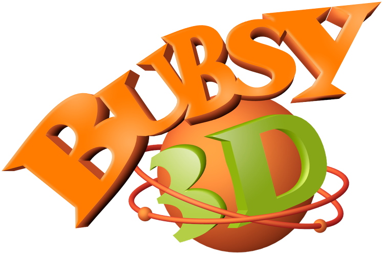 3d Logo I Made The Other Day - Bubsy (1200x675), Png Download