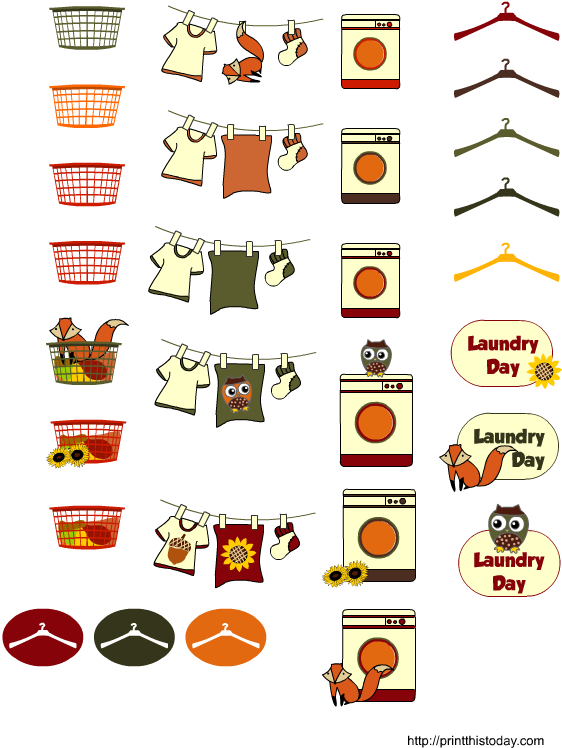 Square Clipart Solid Color 7 Source - Printable Fall Planner Stickers (612x792), Png Download