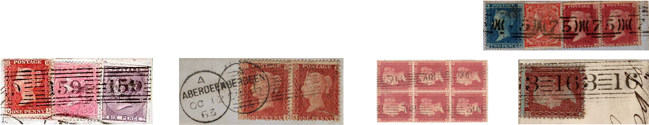 Victorian Postmarks - Edinburgh (960x200), Png Download