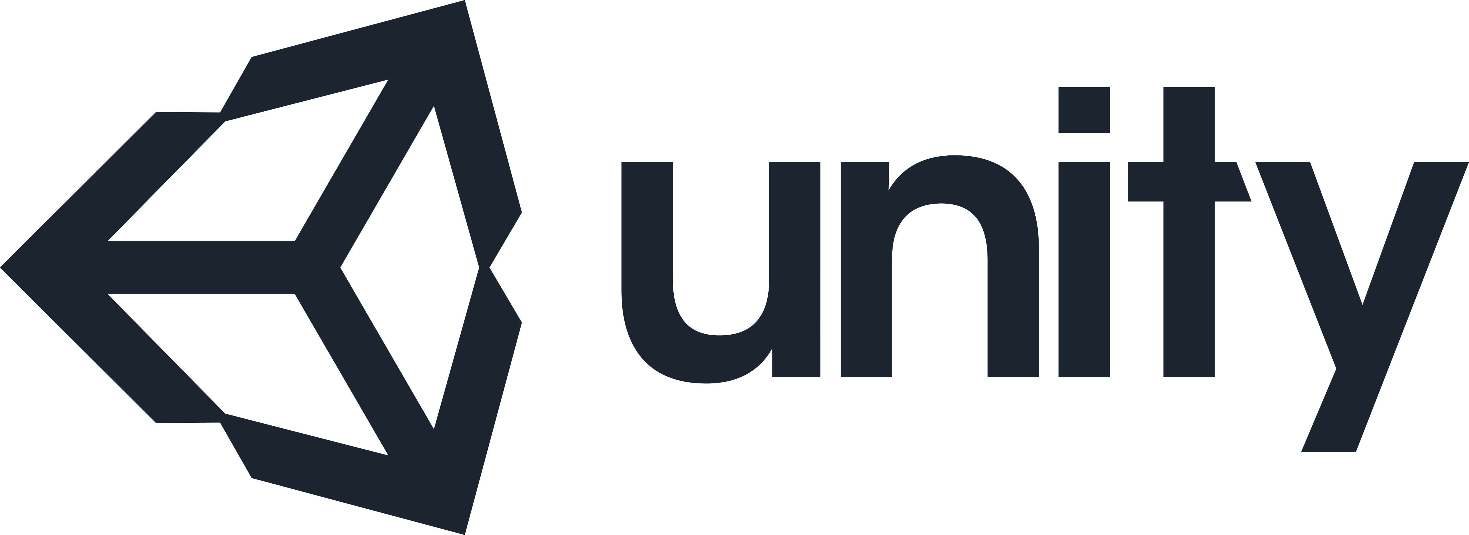 Unity Logo, Logotype - Unity 3d Logo (5000x1821), Png Download