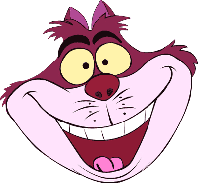 Map Data - Cheshire Cat Moving Animation (400x369), Png Download