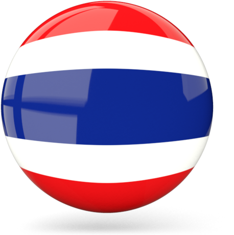 Illustration Of Flag Of Thailand - Thailand Flag Icon Png (640x480), Png Download
