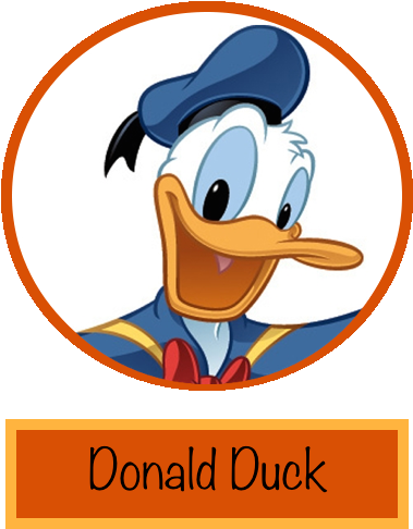 Donald Duck (436x511), Png Download