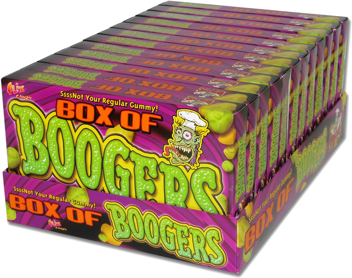 Flix Candy Box Of Boogers (1192x956), Png Download