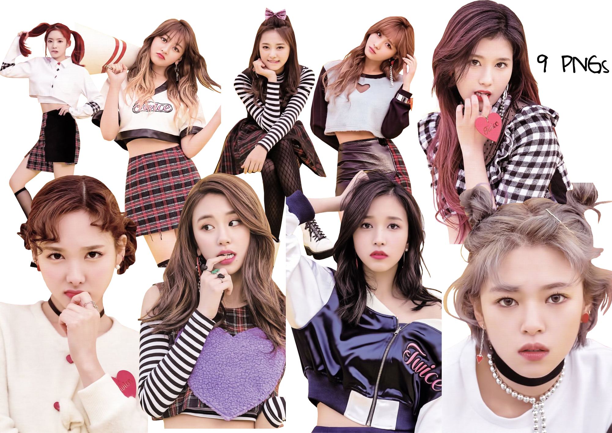 Clip Art Royalty Free Png Twicecoaster Lane Album Hq - Twice Knock Knock Png (2002x1415), Png Download