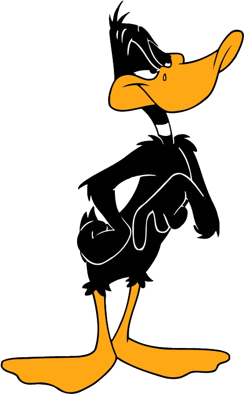 Donald Duck Clipart Wiki - Daffy Duck Et Bugs Bunny (490x780), Png Download