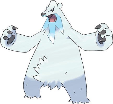 So Then We Get To Beartic, A Somewhat Forced Play On - Beartic Pokemon (431x431), Png Download