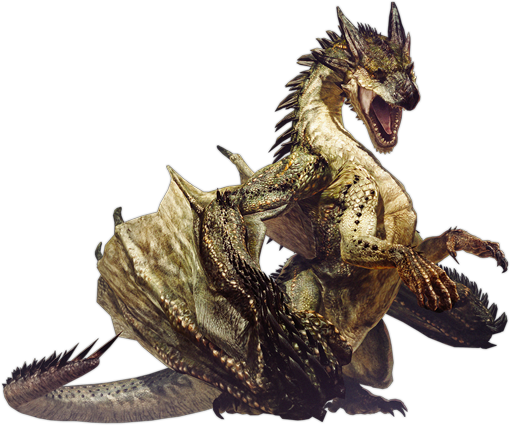 Elderdragon - Dragon Dogma Elder Dragon (510x425), Png Download