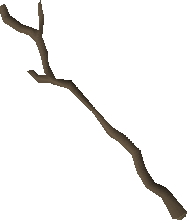 Slayer's Staff Detail - Wooden Staff Runescape (648x762), Png Download
