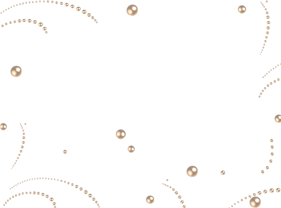 More Like Golden Swirls Border Png By ~melissa - Pearls Transparent Pearl Background Png (900x730), Png Download