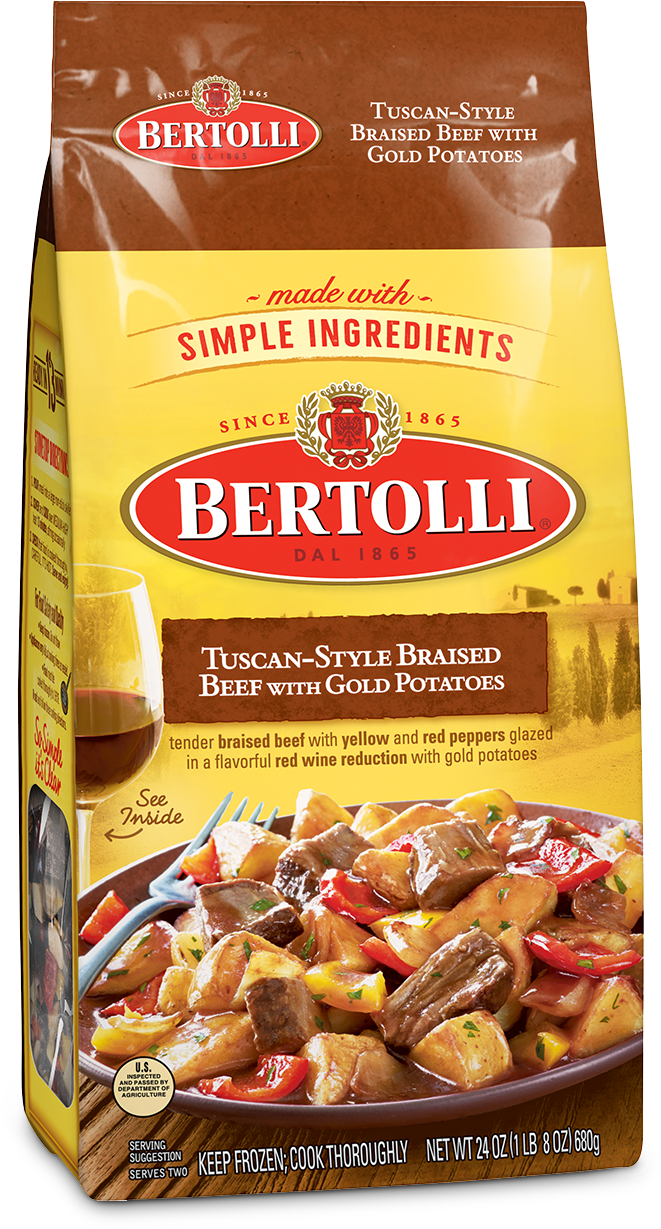 View Product - Bertolli Classic Chicken Carbonara - 24 Oz Bag (1320x1320), Png Download
