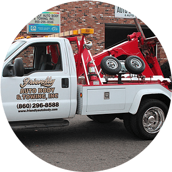 Emergency Towing Services - Towing (377x381), Png Download