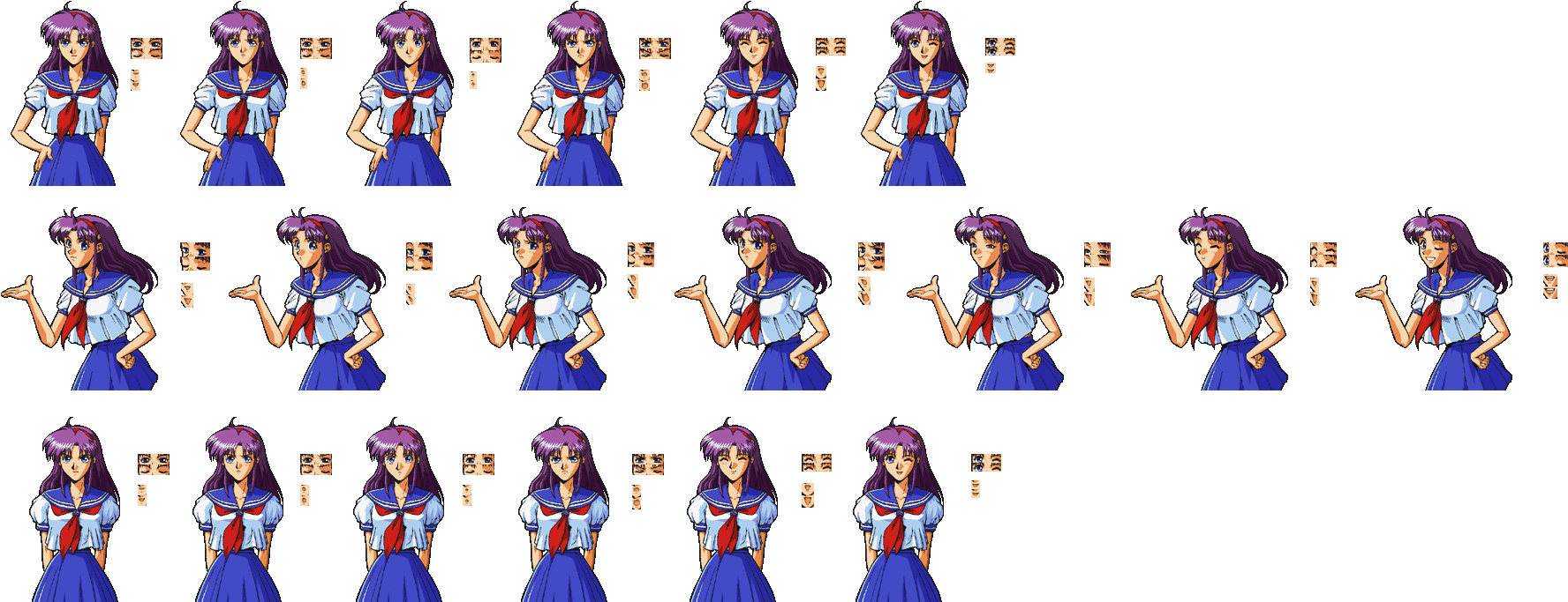 Click For Full Sized Image Athena Asamiya - Portable Network Graphics (1821x742), Png Download