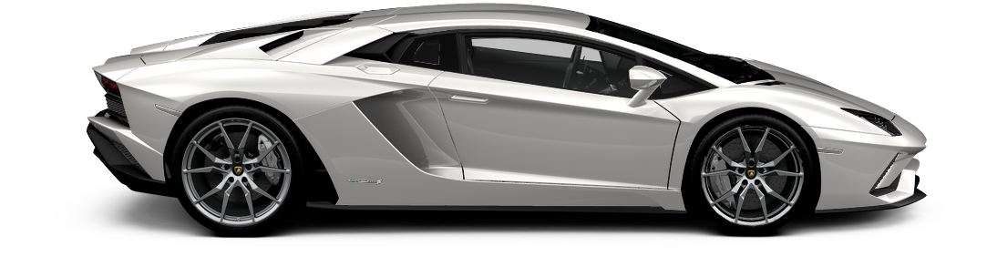 Blu Glauco Lamborghini Aventador (1100x441), Png Download