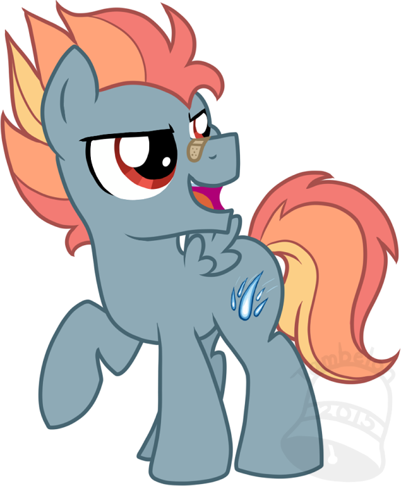 Tambelon, Colt, Male, Oc, Oc - Cartoon (578x700), Png Download