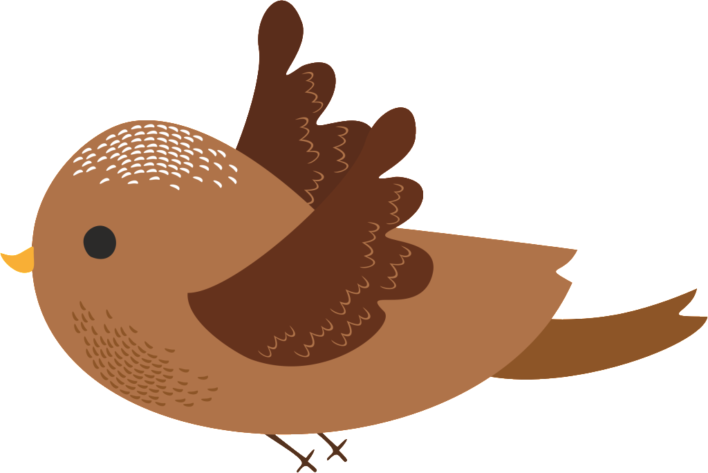 Hand Painted Bird Free Buckle Bird Png - Bird (1024x684), Png Download