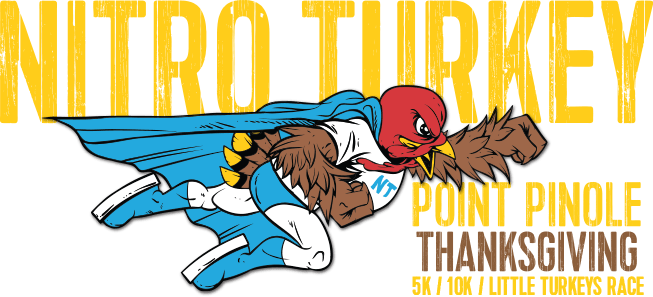 Nitro Turkey - Turkey Trot (653x297), Png Download