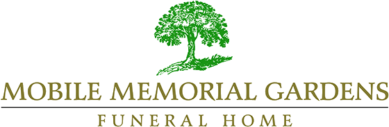 Mobile Memorial Gardens Funeral Home - Oak Tree (600x218), Png Download
