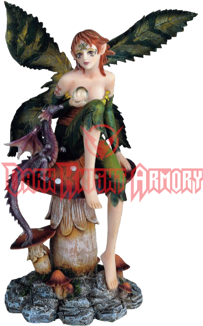 Pixie Statue (654x654), Png Download