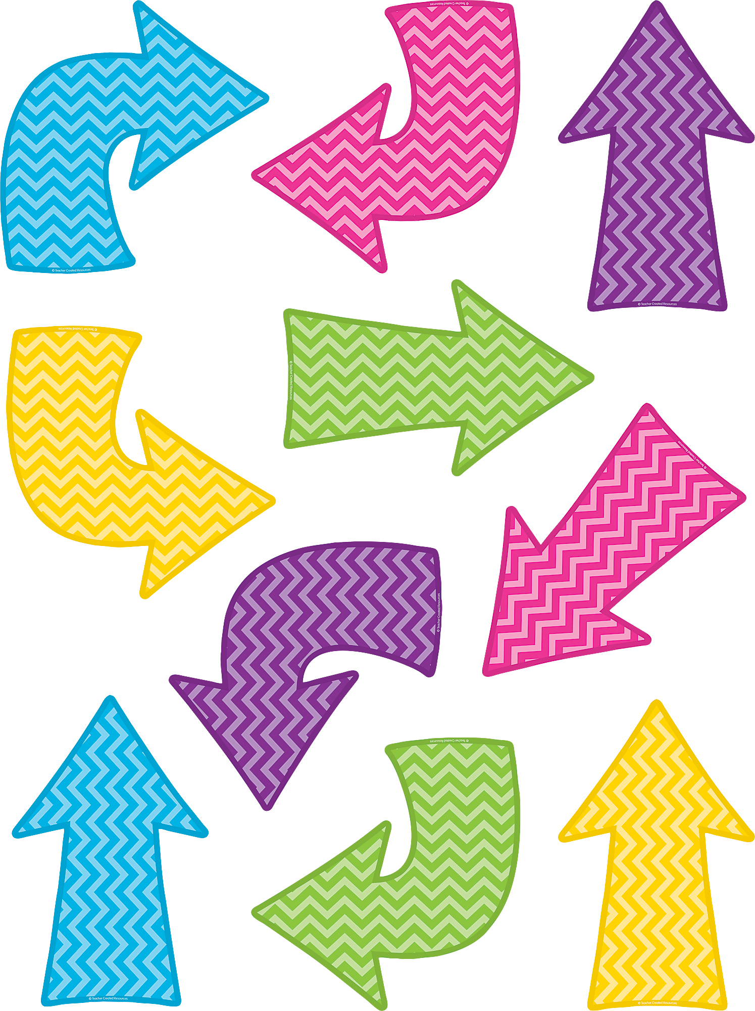 Chevron Arrows Accents - Classroom (1495x2000), Png Download