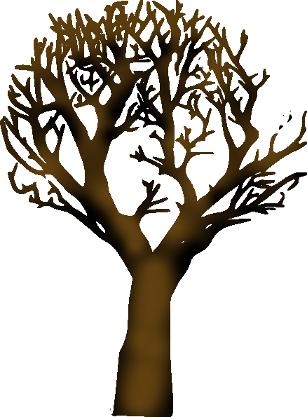 Tree - Halloween Png Trees (438x595), Png Download