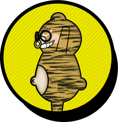 Danganronpa V3 Monosuke Casino Slot Machine Graphic - Zakdesigns "smiley" Plate Deep (408x423), Png Download