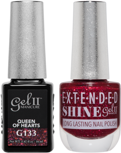 Queen Of Hearts G133 Gel Nail Polish - Gel Ii Soak-off Gel Polish Sky Blue 0.47 Ounce (480x600), Png Download
