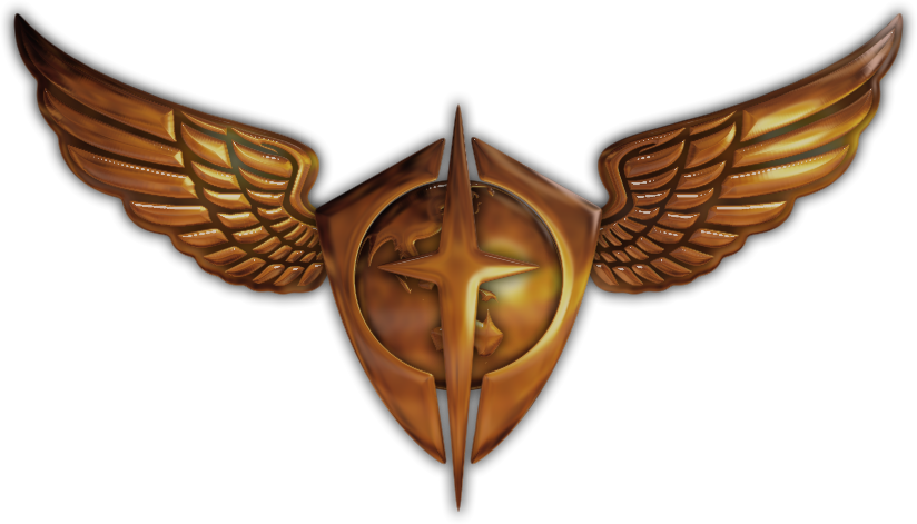 Federation Air Forces Pilot's Wings - Aircraft Pilot (824x471), Png Download