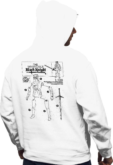 The Invincible Black Knight - Invincible Black Knight 'monty Python' 3xl / Black (650x650), Png Download