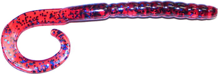 5" Curly Tail Worm - Curly Tail Worm (800x500), Png Download