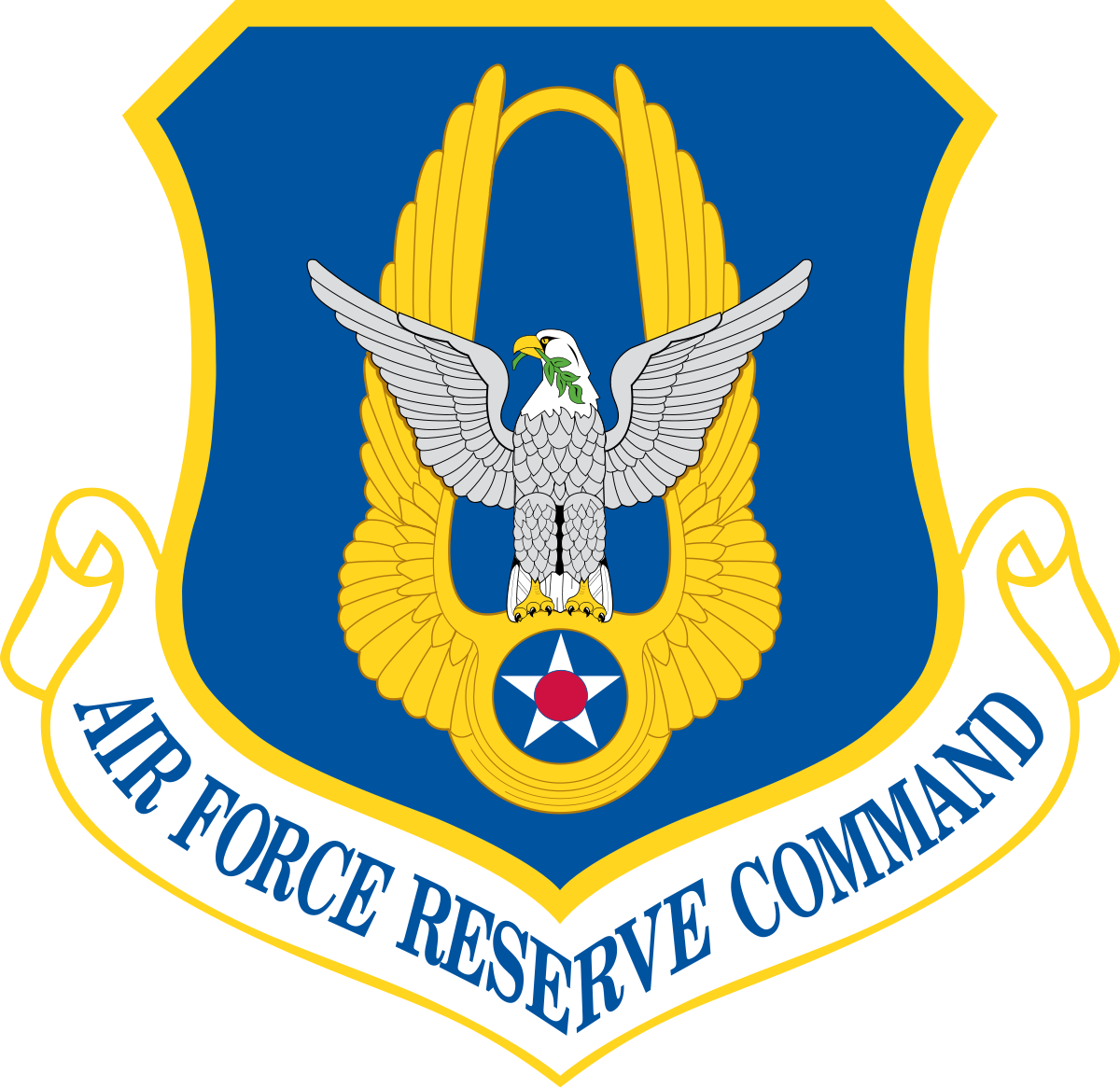 Us Air Force Reserve Logo (1200x1166), Png Download