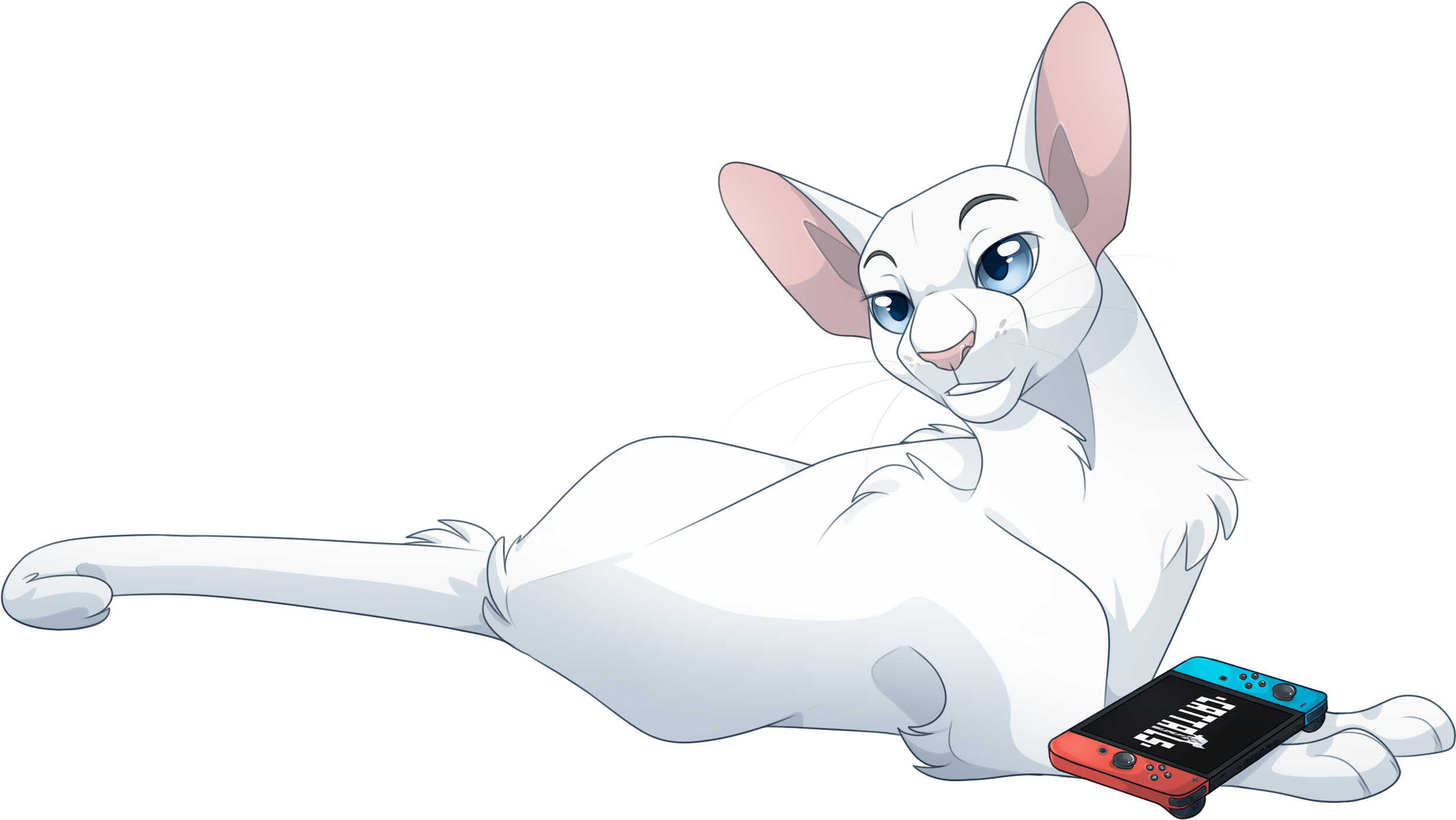 -falcon Development - Devon Rex (2560x1440), Png Download