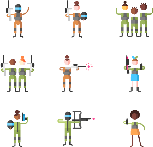 Paintball (600x564), Png Download