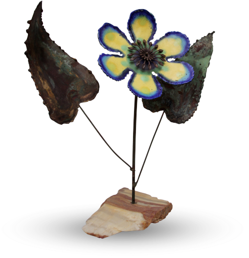 Curtis Jere Sculpture - Artificial Flower (680x680), Png Download