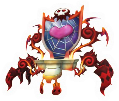 Ffcc-mlaad Artifact Dark Dresser - Chest Of Drawers (457x390), Png Download