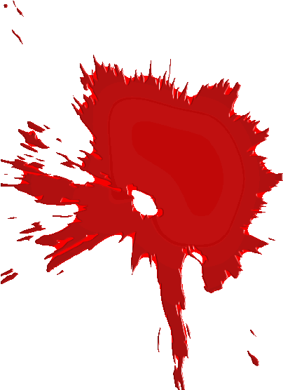 Birthday Package - Paintball Splat (447x600), Png Download