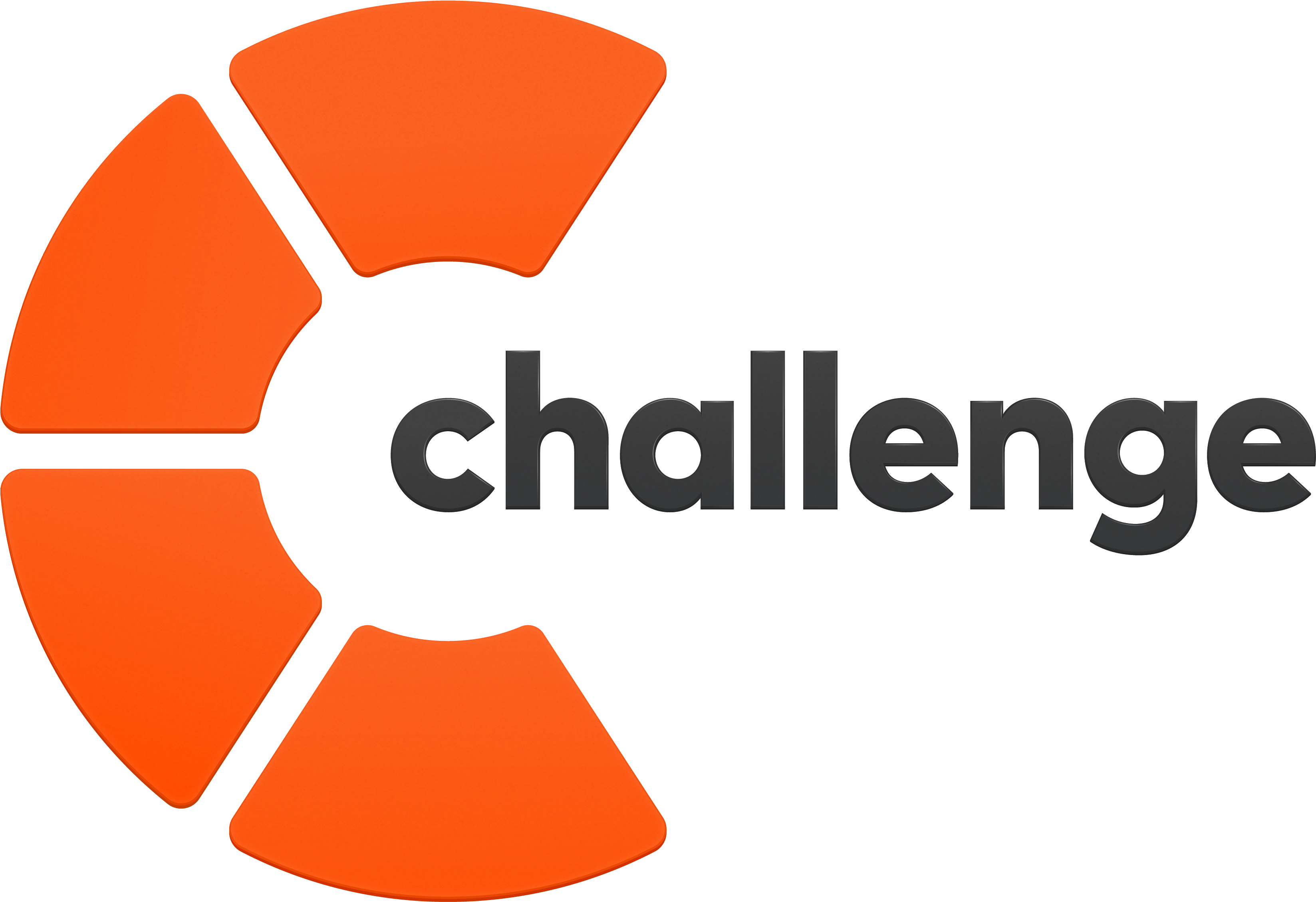 Challenge Logo - Challenge Channel (3592x2546), Png Download