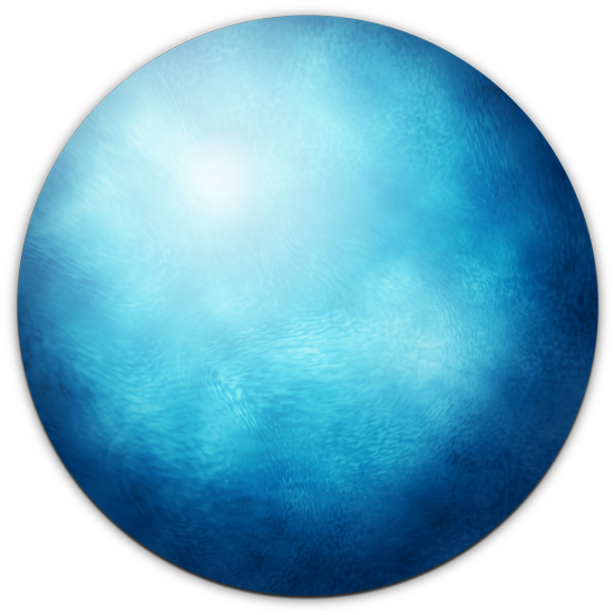 06 Feb 2009 - Blue Orbs Png (600x600), Png Download