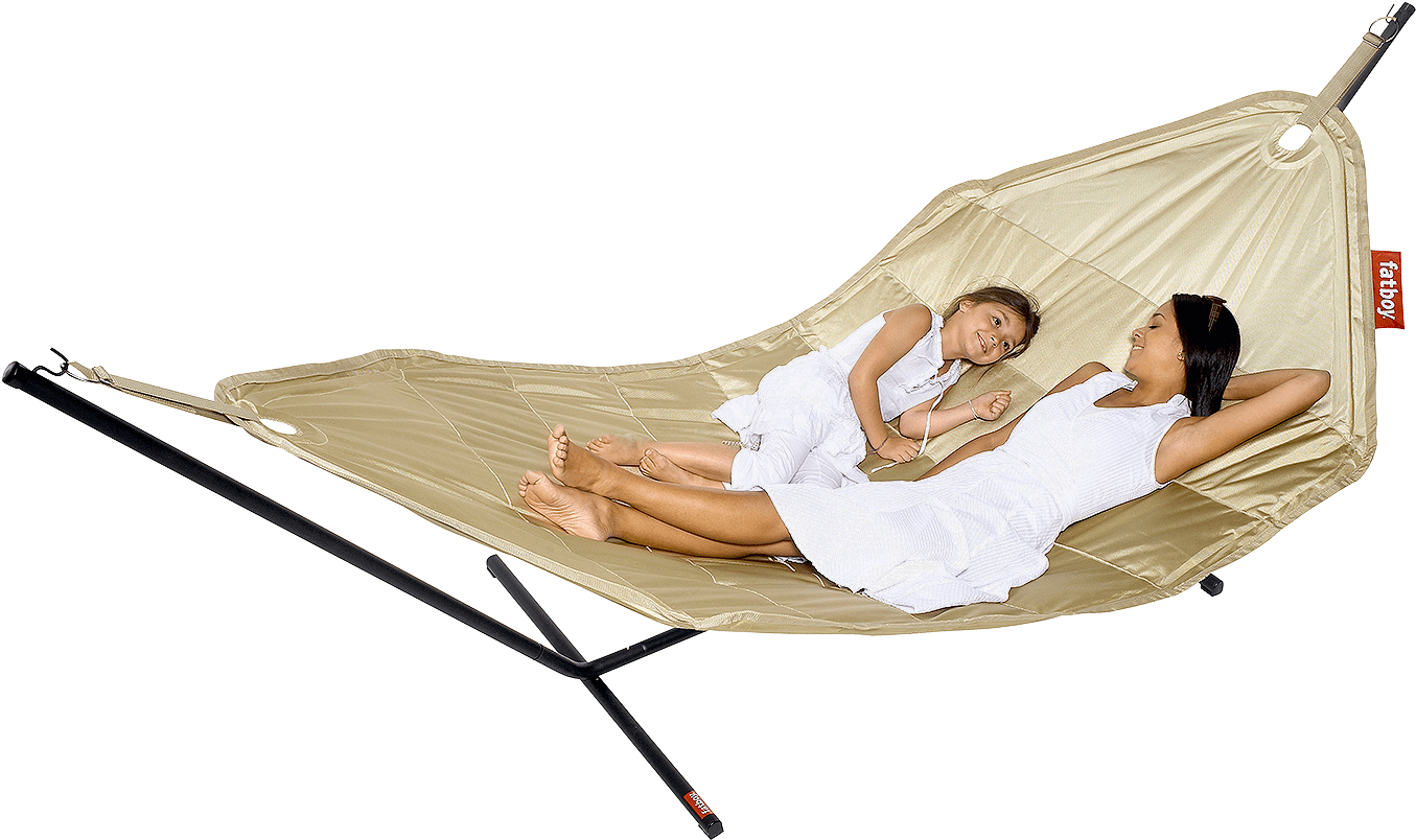 Furniture - Hammocks - Fatboy Hammock Headdemock Deluxe, Sand (1500x1500), Png Download