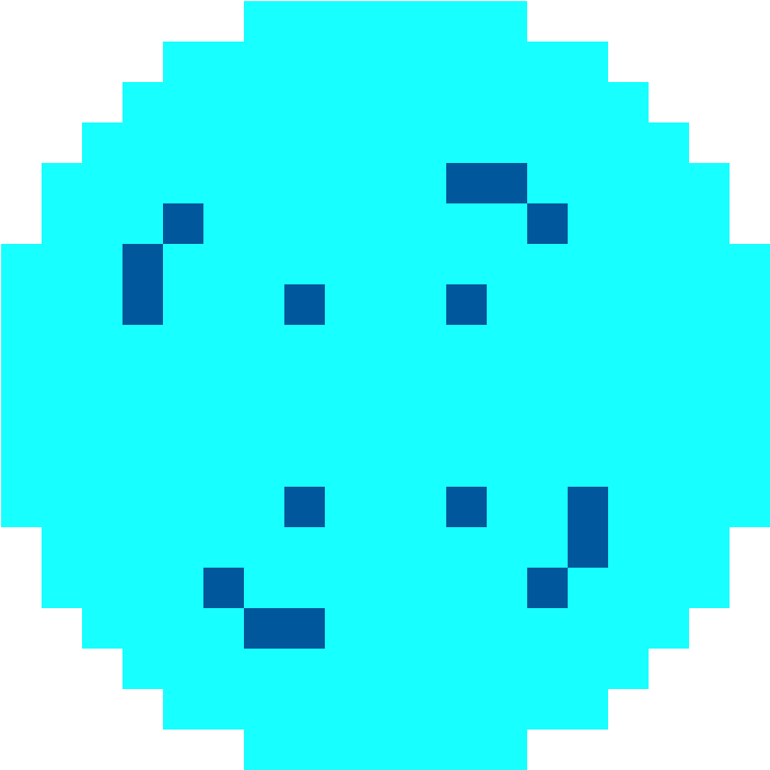 Mystic Orb - Super Smash Bros Logo Pixel Art (1184x1184), Png Download