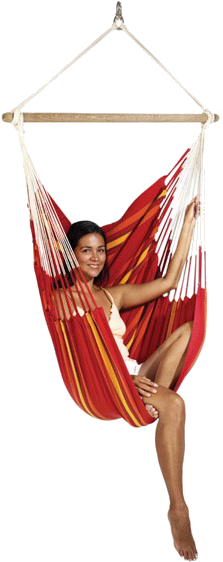 New Therapy Swing For Children With Autism » Currambera - La Siesta Cherry Currambera Basic Hammock Chair (440x600), Png Download