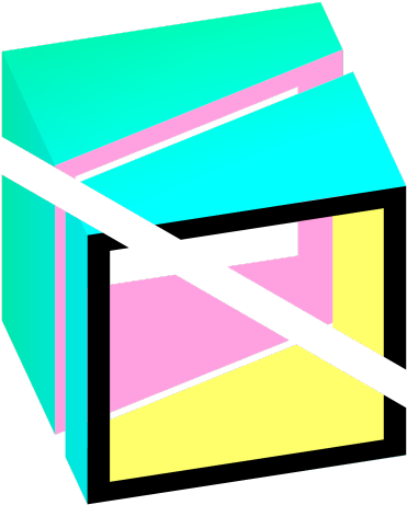 Transparent Tumblr Geometric - Cube Transparent (500x500), Png Download