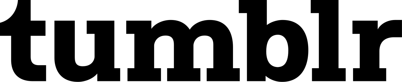 File - Tumblr Wordmark - Svg - Logo Tumblr Png Black (1280x262), Png Download