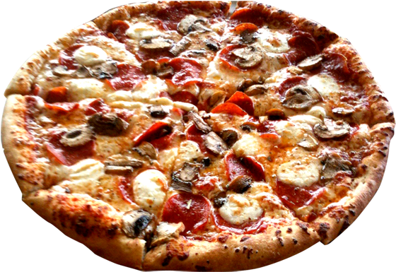 All Speciality Pizzas - Speciality Pizza (568x398), Png Download
