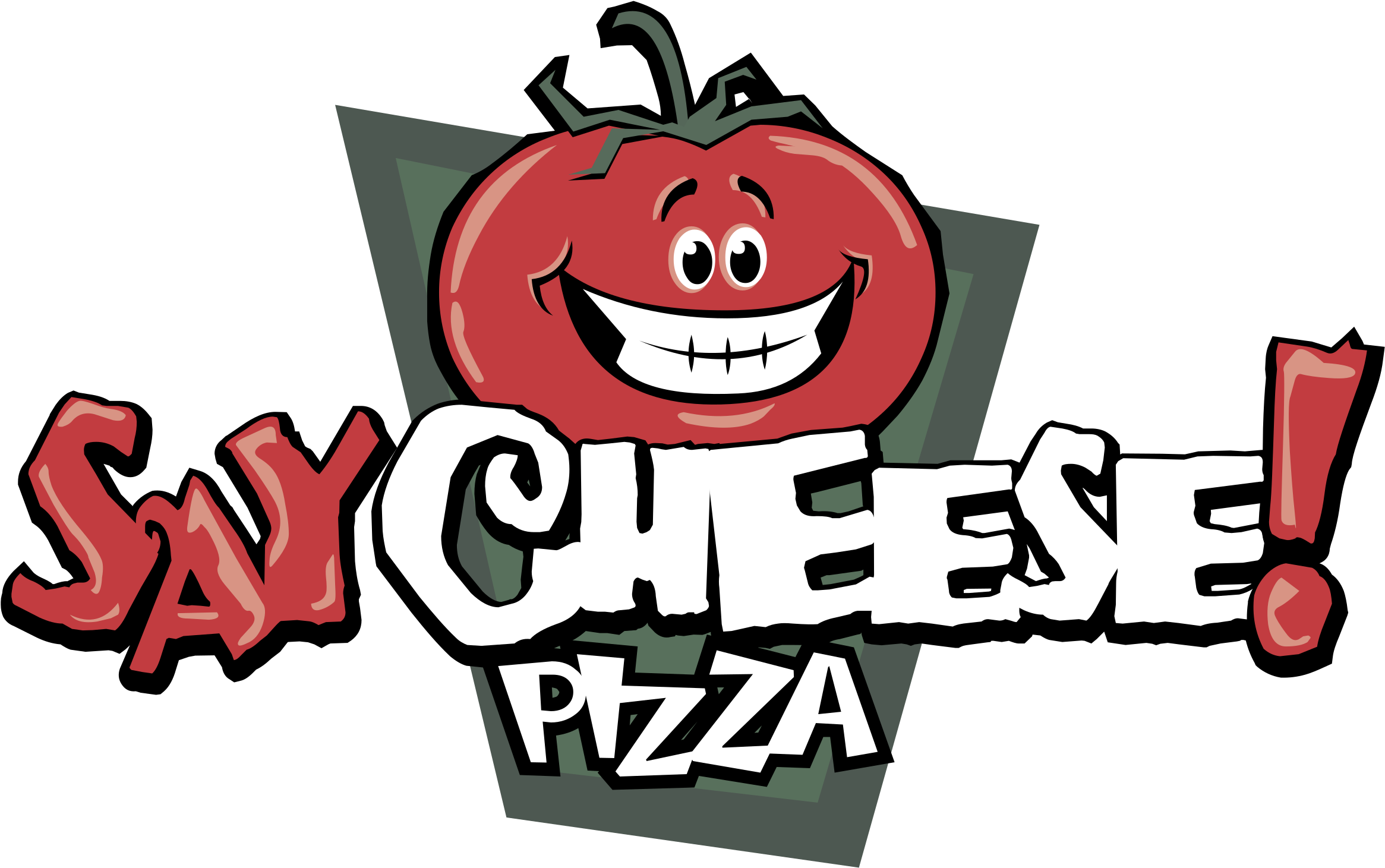 Say Cheese Pizza Logo Png Transparent - Say Cheese Pizza (2400x2400), Png Download